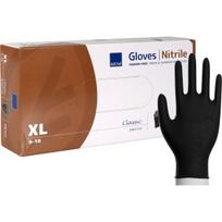 Nitrilines pirštines be pudros ABENA SENSITIVE XL, juodos, 100 vnt