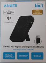 SALE OUT. | Anker 633 Magnetic Wireless Power Bank with 27W USB C port | A1654G11 | 10000 mAh | Black | DEMO