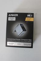 SALE OUT. Anker Prime Charger, 3 Ports, Silver | Anker Prime Charger, 3 Ports, 160W, Silver | UNPACKED, MISSING INNER PACKAGING