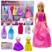 Lėlė su priedais Lean Toys Anlily Ceremonial Dress, 30 cm, įvairių spalvų