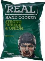 Bulvių traškučiai REAL, sūrio ir svogūnų skonio, 150 g
