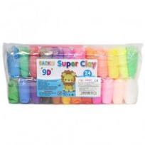 Plastilinas 24sp./9g rinkinys 4919 su įrankiais, lengvas, kietėjantis ore