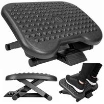 Ergonominis pakojis po stalu, reguliuojamo aukščio ir pasvirimo, 46 × 34 cm