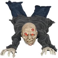 Helovino dekoracija zombis su LED akimis, ropojantis, įvairiaspalvis, 45 × 20 × 159 cm