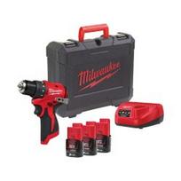 Akumuliatorinis gręžtuvas MILWAUKEE M12 BLDDRC-203C