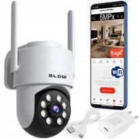 BLOW T-135 5MP WIFI IP pasukama išorinė kamera, Full HD, su judesio detekcija ir Tuya palaikymu