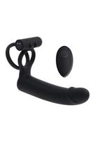 GENDER X DILDO WITH COCKRING BLACK