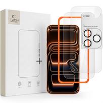 Apsauginis grūdintas stiklas Tech-Protect Easy Set+ 3 - pack telefonui Apple iPhone 18 PRO