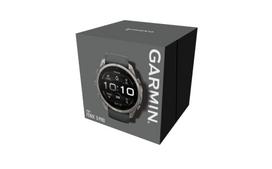 Išmanusis laikrodis Garmin Fenix 9 Pro – 51mm Titanium su Graphite/Black silikonine apyranke | 010-04337-26 | 753759380212
