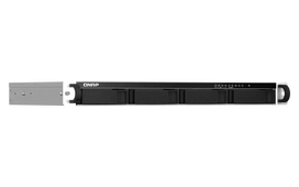 QNAP 1U Short Depth Rackmount 2.5GbE NAS | TS-464eU-8G | Intel Celeron | N5095 | 8GB | DDR4