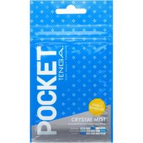 Tenga Pocket Crystal Mist vienkartinis masturbatorius 8 cm
