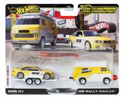 Hot Wheels JFM93 automobilių ir transporterio rinkinys 1:64