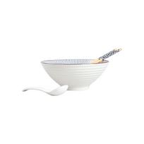Homla SALADO Blue Stripes rameno rinkinys