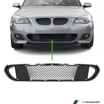 Centrinės Apatinės Grotelės + Dangteliai, komplektas skirtas BMW E60 / E61 su M-Tech / M-Pack bamperiu
