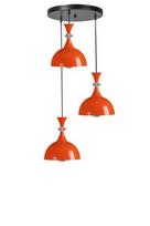 Opviq pakabinamas šviestuvas 9023-3, oranžinis/juodas