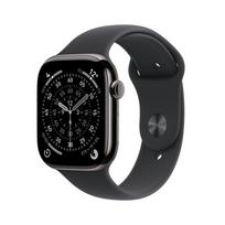 Išmanusis laikrodis Apple Watch 11 GPS + Cellular 46mm Slate Titanium Sport Band M/L Black (MFD24ZR/A) | MFD24ZR/A | 0195950629545