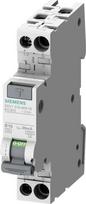 Siemens liekamasis grandinės pertraukiklis 2P 10A B 0.03A tipas AC 5SV1316-0KK10
