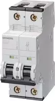 Siemens Saugiklis-automatinis jungiklis 2P C 2A 10kA AC/DC (5SY4202-7)