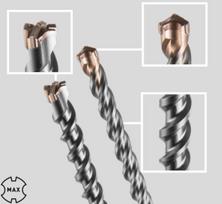 Smart Išmanusis betono grąžtas SDS MAX 22 mm (18-220520)