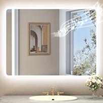 STARLEAD LED vonios veidrodis 60 × 80 cm su Bluetooth ir apsauga nuo rasojimo