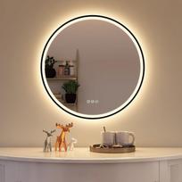 STARLEAD apvalus LED vonios veidrodis 60 cm su Bluetooth ir apsauga nuo rasojimo