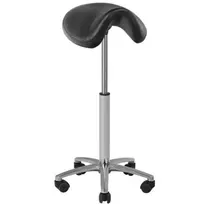 Activeshop Kosmetologinė meistro kėdutė STOOL BEAUTY Juodas HIGH