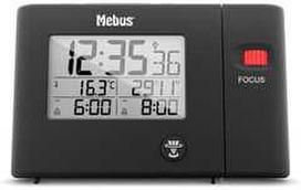 Laikrodis Mebus Mebus 25795 Radio controlled Alarm Clock with Projection