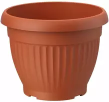 FORM PLASTIC Gėlių vazonas Dona 40 terakotos spalvos