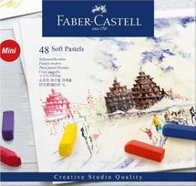 Faber-Castell 128248 vaškinės kreidelės 48 vnt.