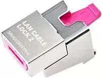 Šakotuvas Smart Keeper Smartkeeper SmartKeeper NC13PKPK 5 x LAN kabelių spynos 2 su 1 x spynos rakteliu Basic Rožinė SLSART-0312 SLSART0312 (SLSART-0312)