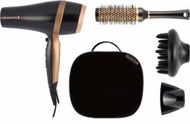 Plaukų džiovintuvas Remington Salon Smooth Set Juoda