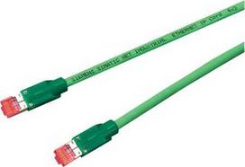 Siemens Kabelis krosowy patchcord SF/UTP kat. 6A žalia 1m (6XV1870-3QH10)