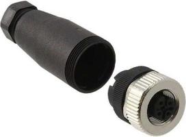 Phoenix Contact Tiesus lizdas 4P M12 Pg7 4-6mm SACC-M12FS-4CON-PG7-M (1681127)