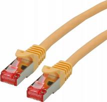 Roline - Komutacinis kabelis - RJ-45 (M) į RJ-45 (M) - 3 m - SFTP, PiMF - CAT 6 - formos, daugiagyslis - geltonas (21.15.2623)