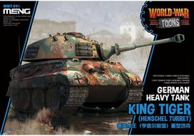 Meng Model Meng World War Toons King Tiger surenkamas plastikinis tanko modelis