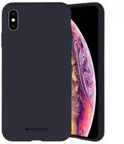 Dėklas Mercury Silicone Samsung A20s A207 tamsiai mėlyna navy