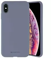 Dėklas Mercury Silicone Samsung A20s A207 šviesiai violetinė lavender pilka