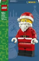 LEGO® padidinta Kalėdų Senelio minifigūrėlė, kalėdinis žaislas ir dekoracija 40820