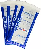 ProSteril sterilizaciniai vokai 100x200 mm skaidrūs be vidinių indikatorių. (100vnt.) [S1020T]