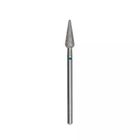 HEAD Deimantinis frezos antgalis „kriaušė“ mėlynas, L - 12,0 mm., Ø4,0 mm