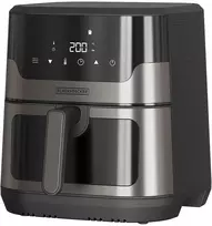 Gruzdintuvė Black & Decker juodas+decker Juodas & Decker BXAF8001E 1700 W 8 L oil-free deep fryer, juodas