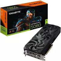 Vaizdo plokštė Gigabyte GeForce RTX 5080 Windforce OC V2 SFF 16GB GDDR7 DLSS4 (GV-N5080WF3OCV2-16GD)