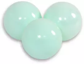 Plastikiniai kamuoliukai sauso baseino 50 vnt. – mėtų spalvos