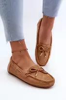Moteriški zomšiniai mokasinai Camel Si Passione