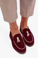 Mokasinai bordo eco suede Darwen – komfortui ir elegancijai kiekviename žingsnyje.