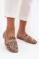 mokasinai su leopardo raštu Evelora