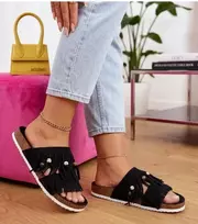 Juodos platforminės basutės Solea
