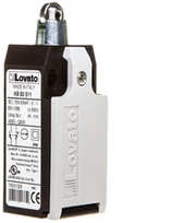 Lovato Electric LOVATO KBB2S11 Ribinis jungiklis, stūmimo kaištis su voleliu, metalinis volelis, plastikinis korpusas 1R 1Z, užspaudžiami kontaktai KBB2S11