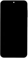 Dėklas For_Samsung LCD display + Touch Unit + Front Cover for Samsung A266B Galaxy A26 5G Juoda (TFT)
