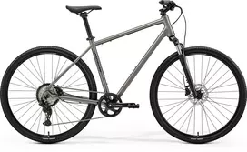 Dviratis Merida Crossway 20 2026 silk warm slate pilkas(juodas)-M (Dydis: M)
